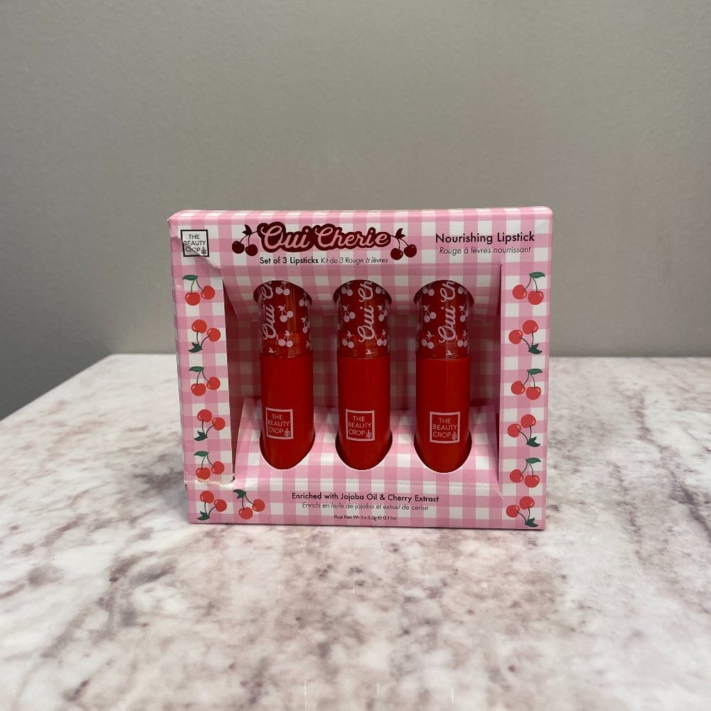 The Beauty Crop Oui Cherie Nourishing Matte Lipsticks